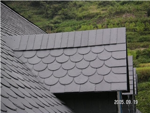 Silica Green Slate Roof Tiles
