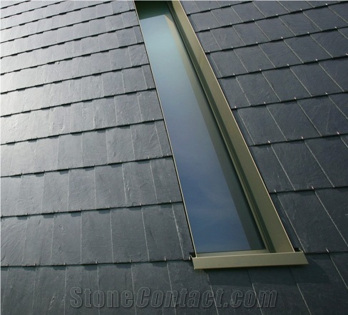 Dark Gray Slate Roof Tiles