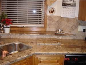 Yellow Granite Countertop