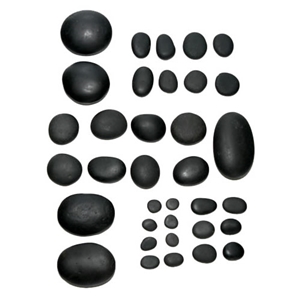 Basalt Massage Stone, Black Basalt Bath Accessories
