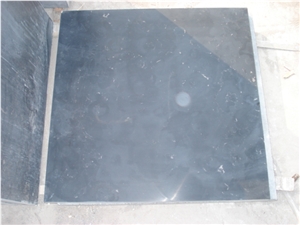 Black Limestone Honed Tile