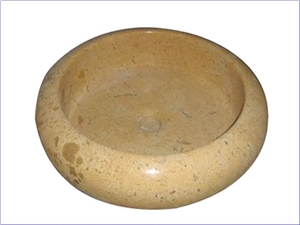 Yellow Limestone Bowl