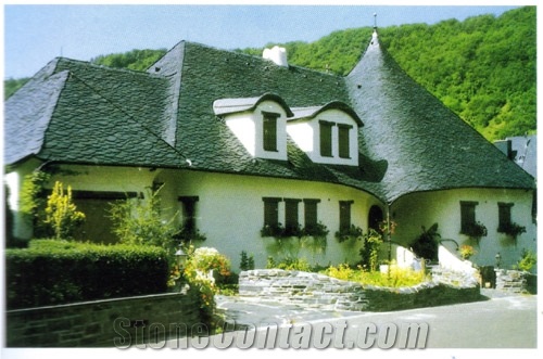 Black Slate Roofing Tile