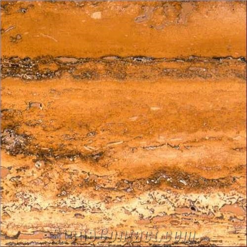 Travertino Oro Travertine Slabs & Tiles, Spain Yellow Travertine