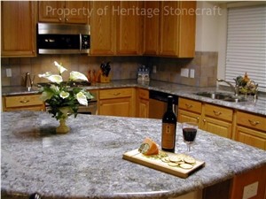 Azul Aran Granite Countertops, Blue Granite Countertops