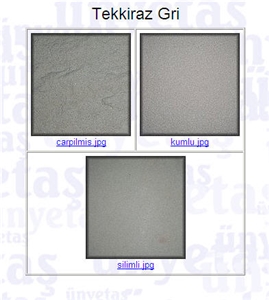 Tekkiraz Grey Unye Stone