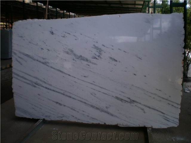 Marmore Carrarinha Marble Slabs, Brazil White Marble