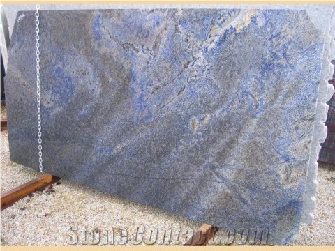 Azul Bahia, Brazil Blue Granite Slabs & Tiles