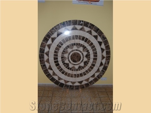 Marble Mosaic Medallions