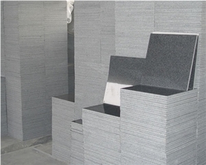 G654 Dark Grey Tiles