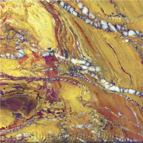 Yellow Bamboo Quartzite Slabs & Tiles, Brazil Yellow Quartzite