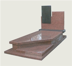 Granite European Style Tombstone