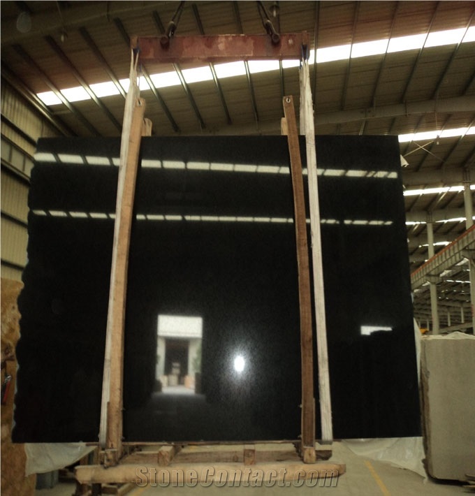 Zimbabwe Black Slabs,Polishing Black Granite Slabs
