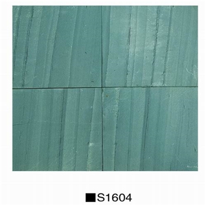 China Green Slate Tile S1604