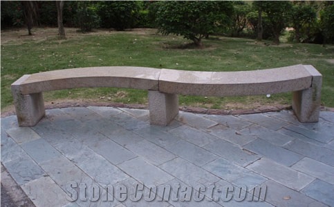 Yellow Granite Bench