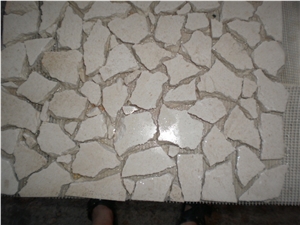 Random Paving Stone on Net Tiles