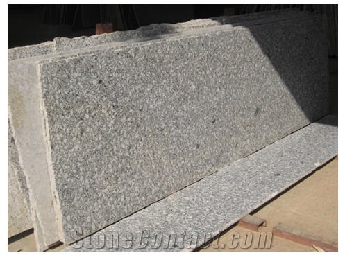Platinum White Granite Slab, India Grey Granite