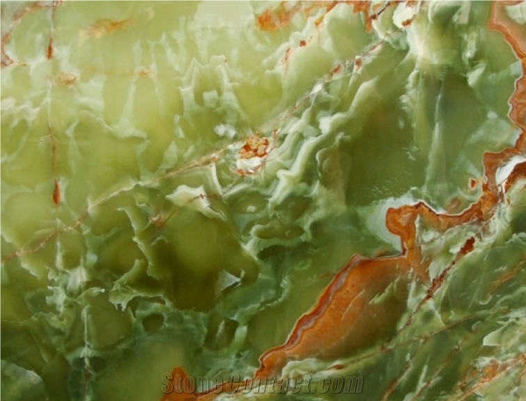Afghan Green Onyx Tile, Afghanistan Green Onyx