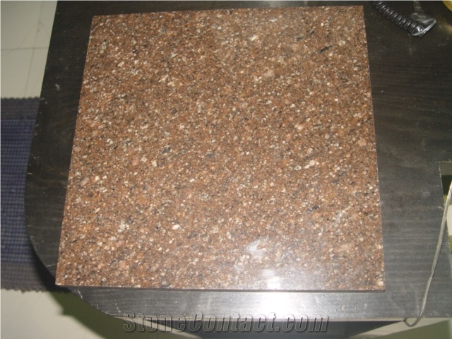 Coffee Granite Slabs & Tiles, India Brown Granite