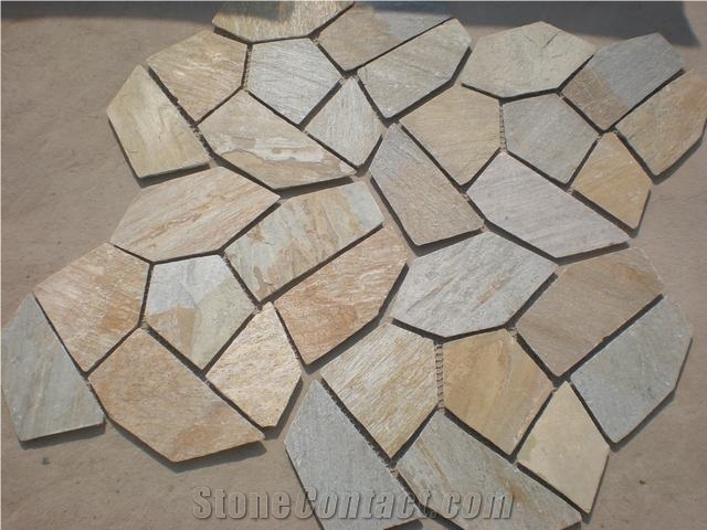 Beige Slate on Mesh