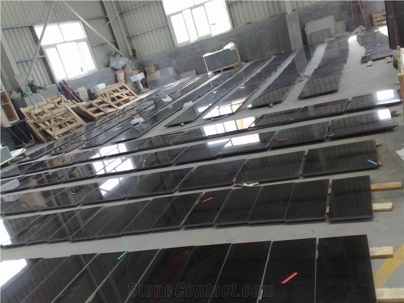 Mongolia Black Granite Floor Tile
