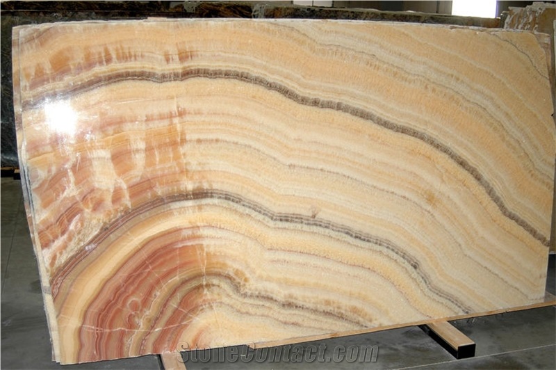 Pineapple Onyx Slabs, Mexico Yellow Onyx