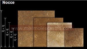 Noce Travertine Tiles, Mexican Noce Travertine