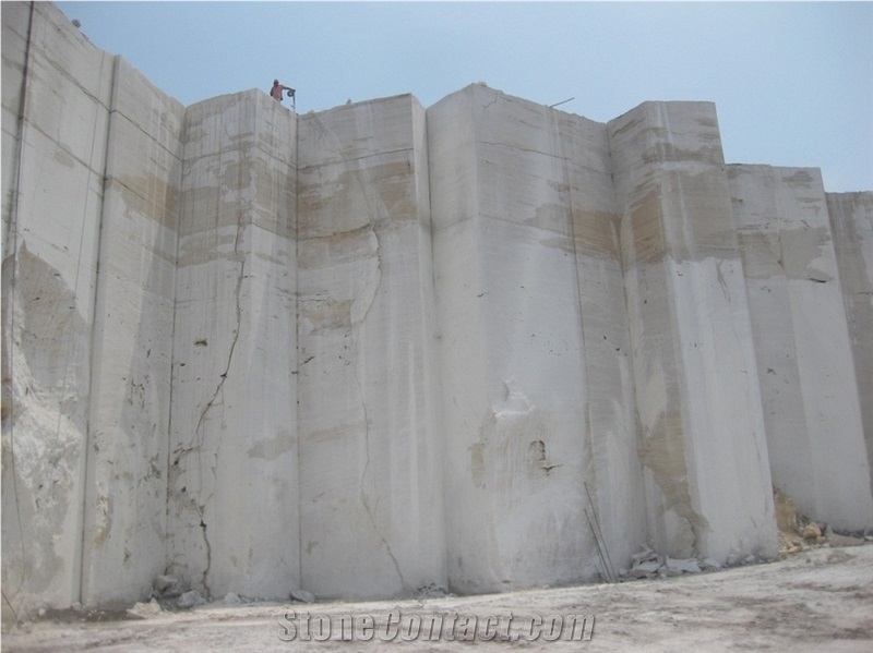 Baja Cream Travertine Block, Mexico Beige Travertine