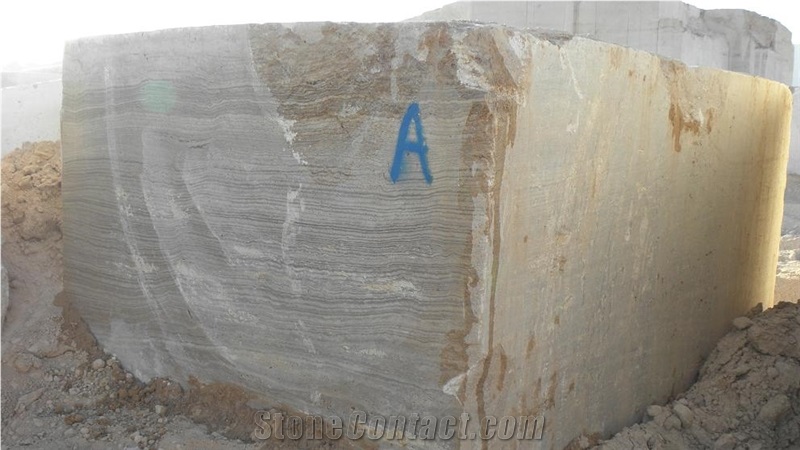 Noce Travertine Block, Iran Brown Travertine