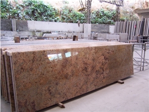 Golden Beach Granite Countertops, Yellow Granite Countertops Golden Beach Granite Countertops, Yellow Granite Countertops