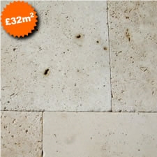 Tumbled Cream Turkish Travertine