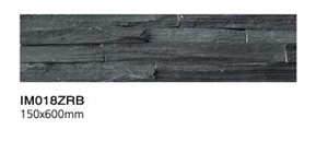 018zrb Black Slate Cultured Stone
