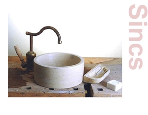 Jerusalem Bone Limestone Sinks, White Limestone Sinks