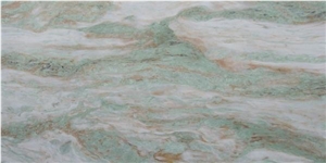 Alba Chiara Marble Slabs & Tiles, India Green Marble