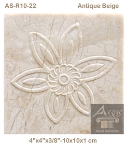 Antique Beige Marble Embossment