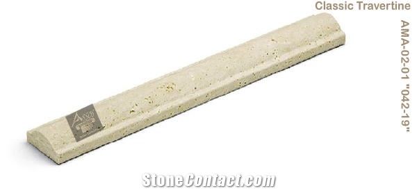 Classic Denizli Travertine Molding