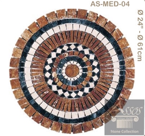 Marble Mosaic Medallion