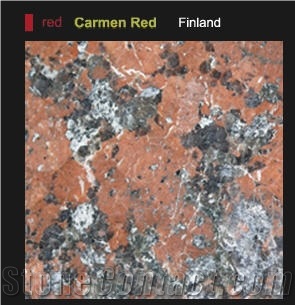 Carmen Red Granite Slabs & Tiles, Finland Red Granite