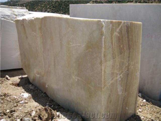 Honey Onyx Blocks, Turkey Brown Onyx