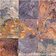 Kund Multicolor Slate (Peacock)
