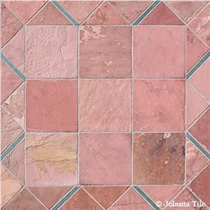 Cinnamon Red Slate Slabs & Tiles