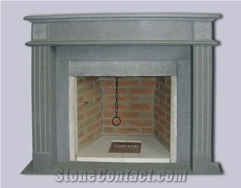 Pietra Serena Sandstone Fireplace