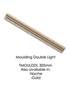 Moulding Double Light Travertine