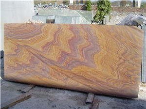 Rainbow Sandstone Slab