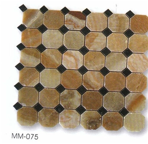 Honey Onyx Mosaic, Gold Yellow Onyx