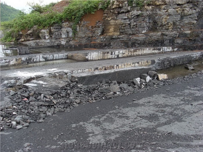 China King Black,Pure Black Marble Quarry & Blocks