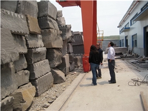 Wenge Sandstone China Brown Sandstone Blocks Stock