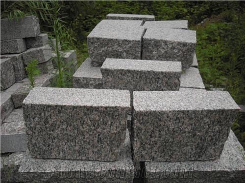 G352 Red Granite Cobble Stone