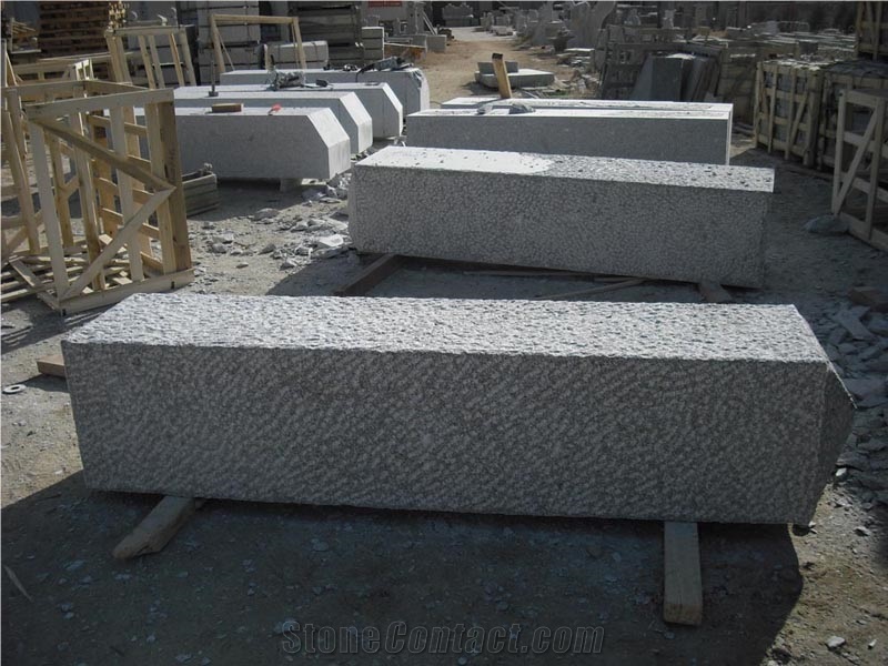 Grey Granite Pillars