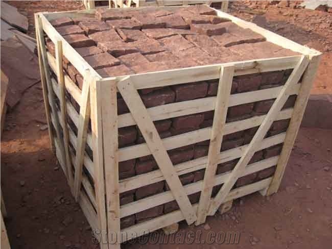 Red Sandstone Cubestone